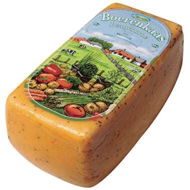 Boerenkaas met mosterd